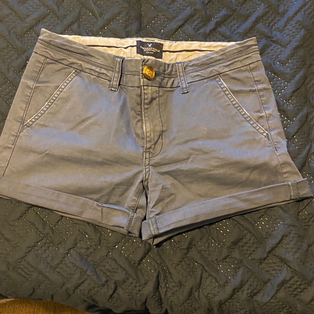 American eagle blue shorts